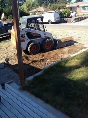 Backyard Slab in Everett, WA: concrete slab work by Redmond Concrete (photo 4 of 6)