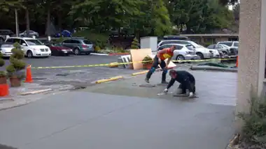 Commercial Walkways & Entry in Kirkland, WA: concrete walkway and steps work by Redmond Concrete (photo 3 of 6)