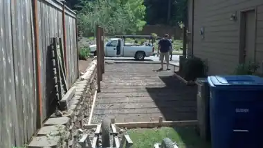 Driveway Extension with Drainage in Snohomish, WA: concrete driveway work by Redmond Concrete (photo 3 of 6)