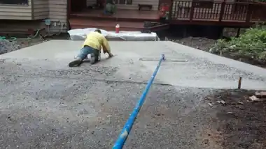 Driveway Section Replacement in Bothell, WA: concrete driveway work by Redmond Concrete (photo 3 of 6)