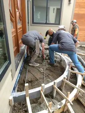 Oak Harbor Driveway, Modern Entry & Wedding Cake Steps in Oak Harbor, WA: concrete driveway work by Redmond Concrete (photo 9 of 10)