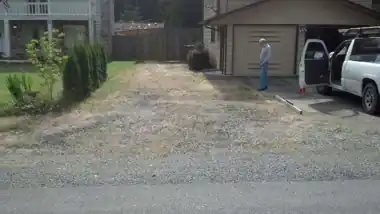 New Driveway in Everett, WA: concrete driveway work by Redmond Concrete (photo 2 of 6)