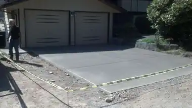 New Driveway in Everett, WA: concrete driveway work by Redmond Concrete (photo 6 of 6)