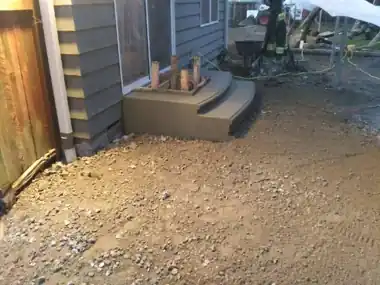More Patios, Walkways & Steps: concrete walkway and steps work by Redmond Concrete, concrete contractor serving Bothell (photo 10 of 31)