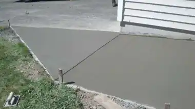 Porch Approach & Walkway in Mukilteo, WA: concrete walkway and steps work by Redmond Concrete (photo 4 of 6)