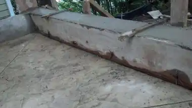 Poured Concrete Wall & Slab: concrete patio and wall work by Redmond Concrete, concrete contractor serving Kirkland (photo 3 of 6)