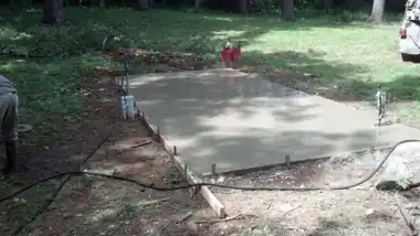 Shed Pad in Bothell, WA by Redmond Concrete
