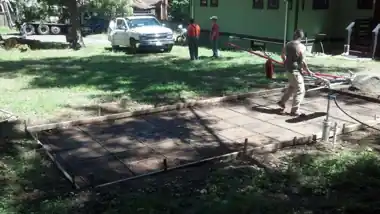 Shed Pad in Bothell, WA: concrete slab work by Redmond Concrete (photo 3 of 6)