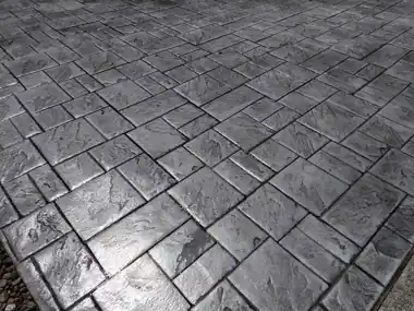 More Stamped & Decorative Concrete: concrete patio and wall work by Redmond Concrete, concrete contractor serving Bothell (photo 1 of 35)