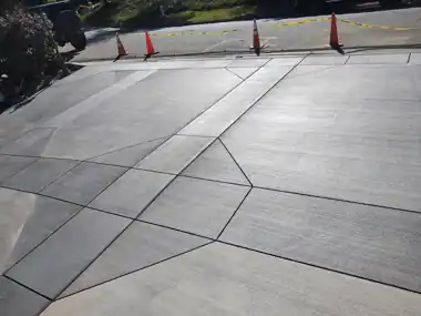 Bothell Firefighter’s Octagon Driveway & Retaining Wall in Bothell, WA: concrete driveway work by Redmond Concrete (photo 13 of 27)